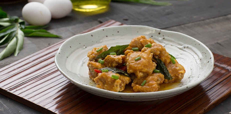 Creamy Salted Egg Chicken